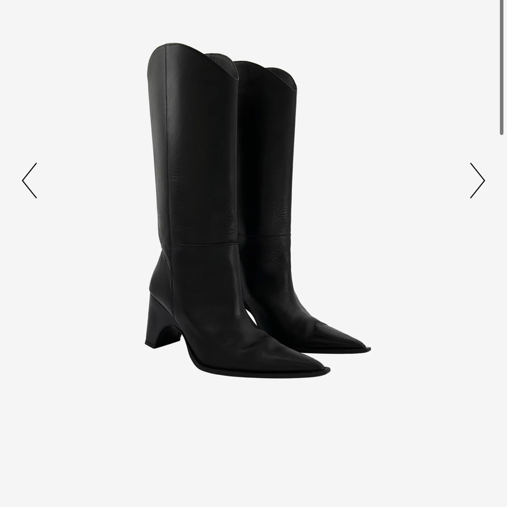 Coperni Bridge Cowboy Boots - Black, Size 38
New in box w/dust bag